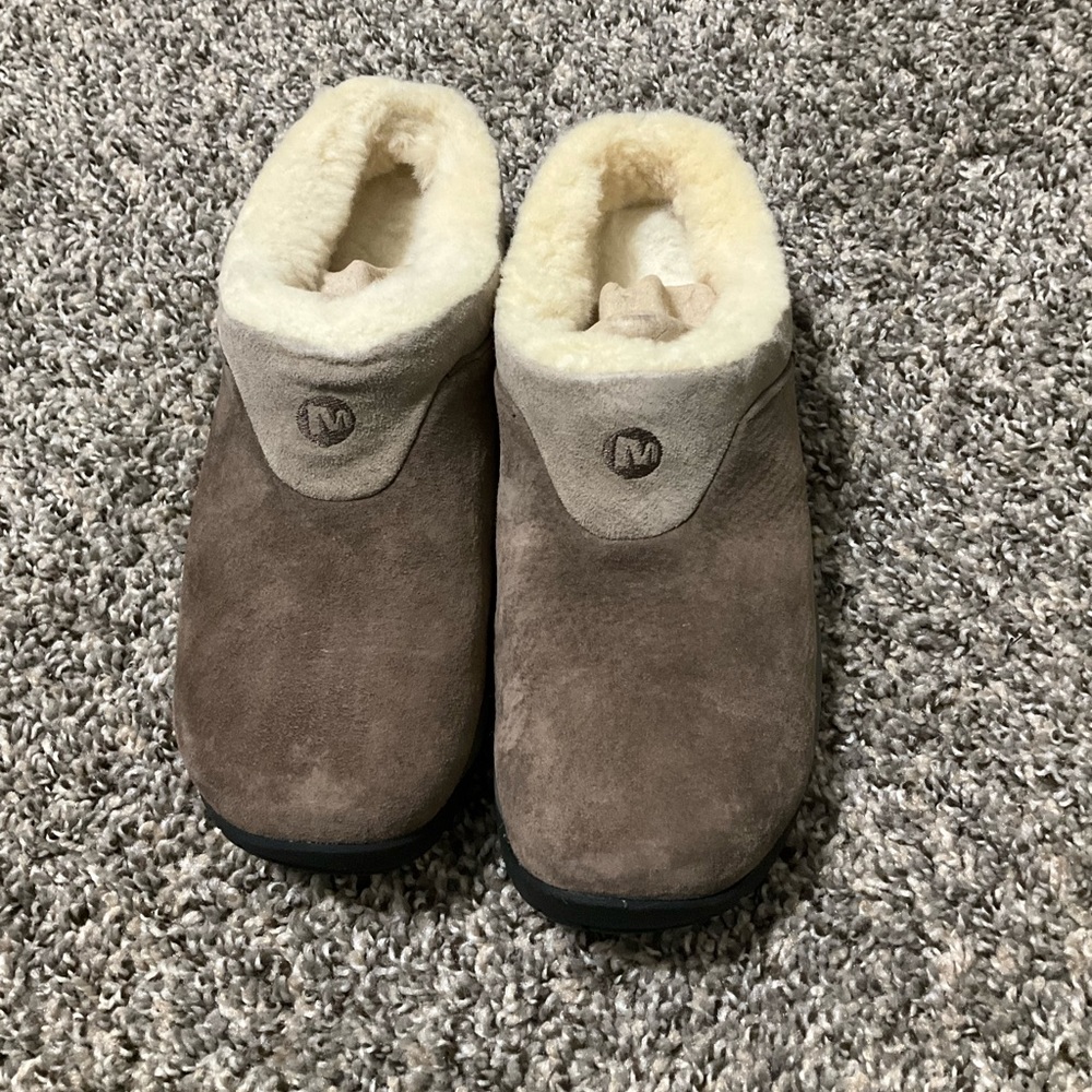 Merrell Encore Ice Clogs Brown women size 8